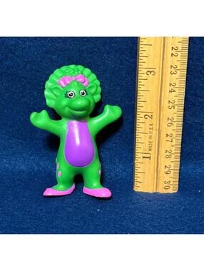 Vintage Barney Baby Bop Dinosaur 3" PVC Figure Toy The Lyons Group 1996